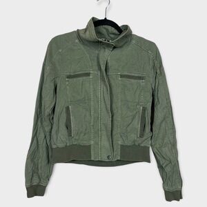 Marrakech Morrison bomber jacket small preppy neutral minimalist grunge boho